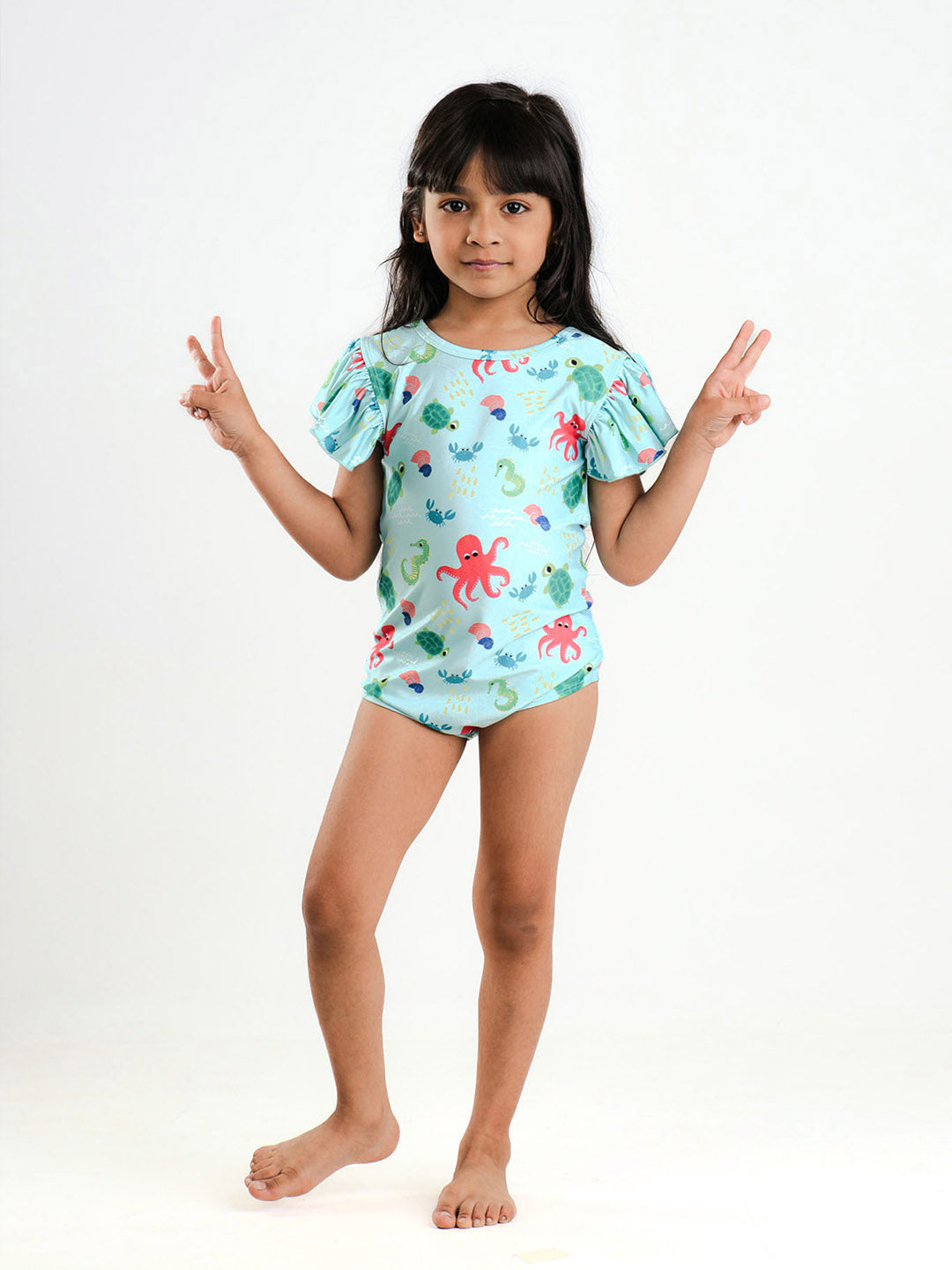 Somersault Marine Life Swimsuit Vibrant Comfortable Kids Swimwear Collection