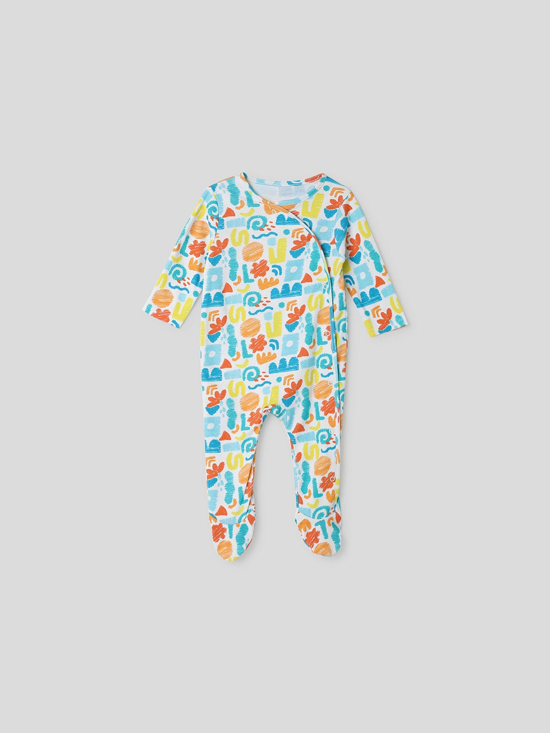 Crayon Scribble Sleepsuit Somersault