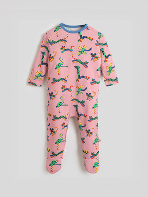 Somer Squad Footed Cotton Sleepsuit