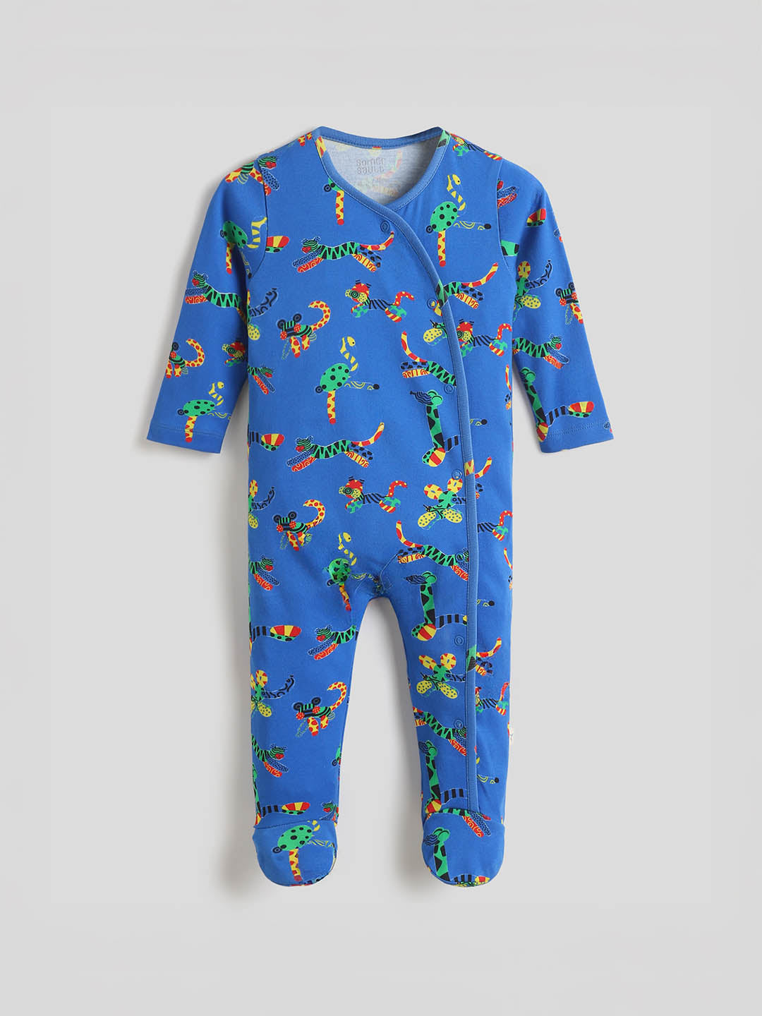 Somer Squad Footed Cotton Sleepsuit