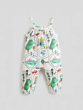 Beep Beep Cotton Romper