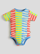 Flowline Striped Cotton Bodysuit