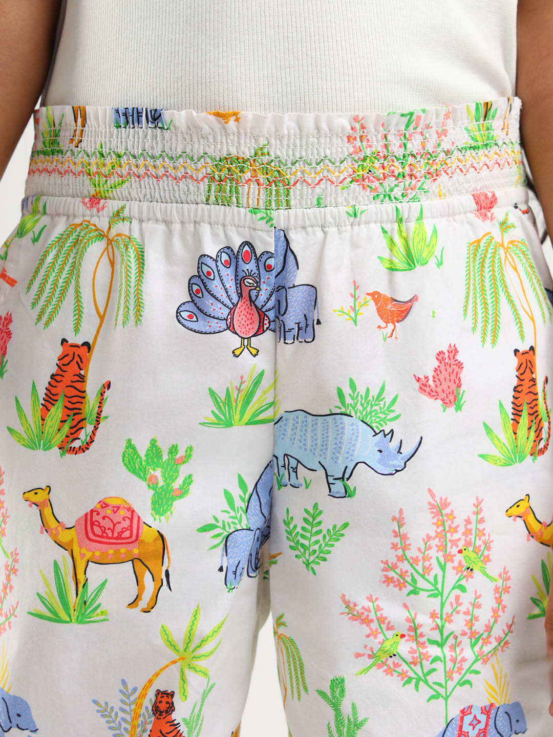 Fauna Paper bag Cotton Pants