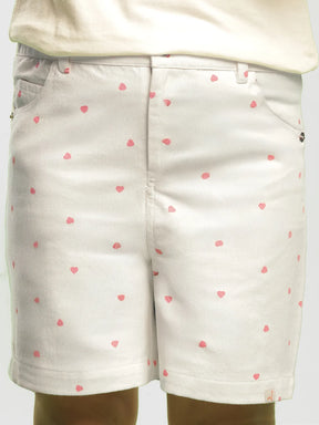 All Hearts Cotton Shorts