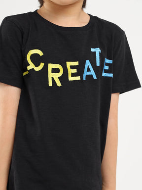 Create Embroidered Cotton Tee