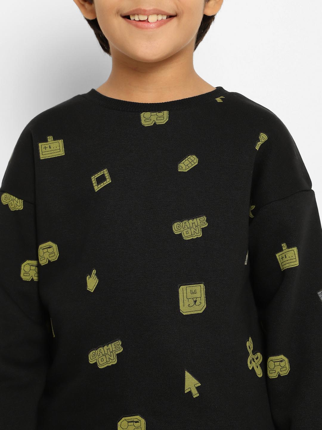 Gaming World Printed Sweatshirt