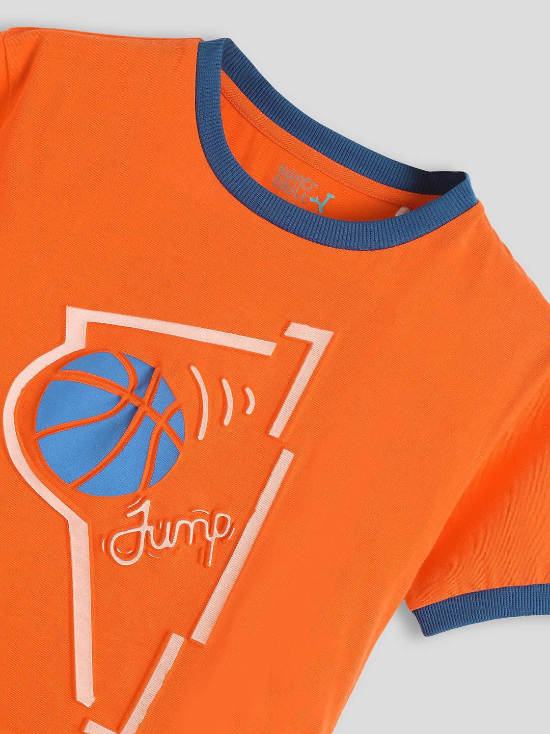 Jump Embossed Cotton Tee