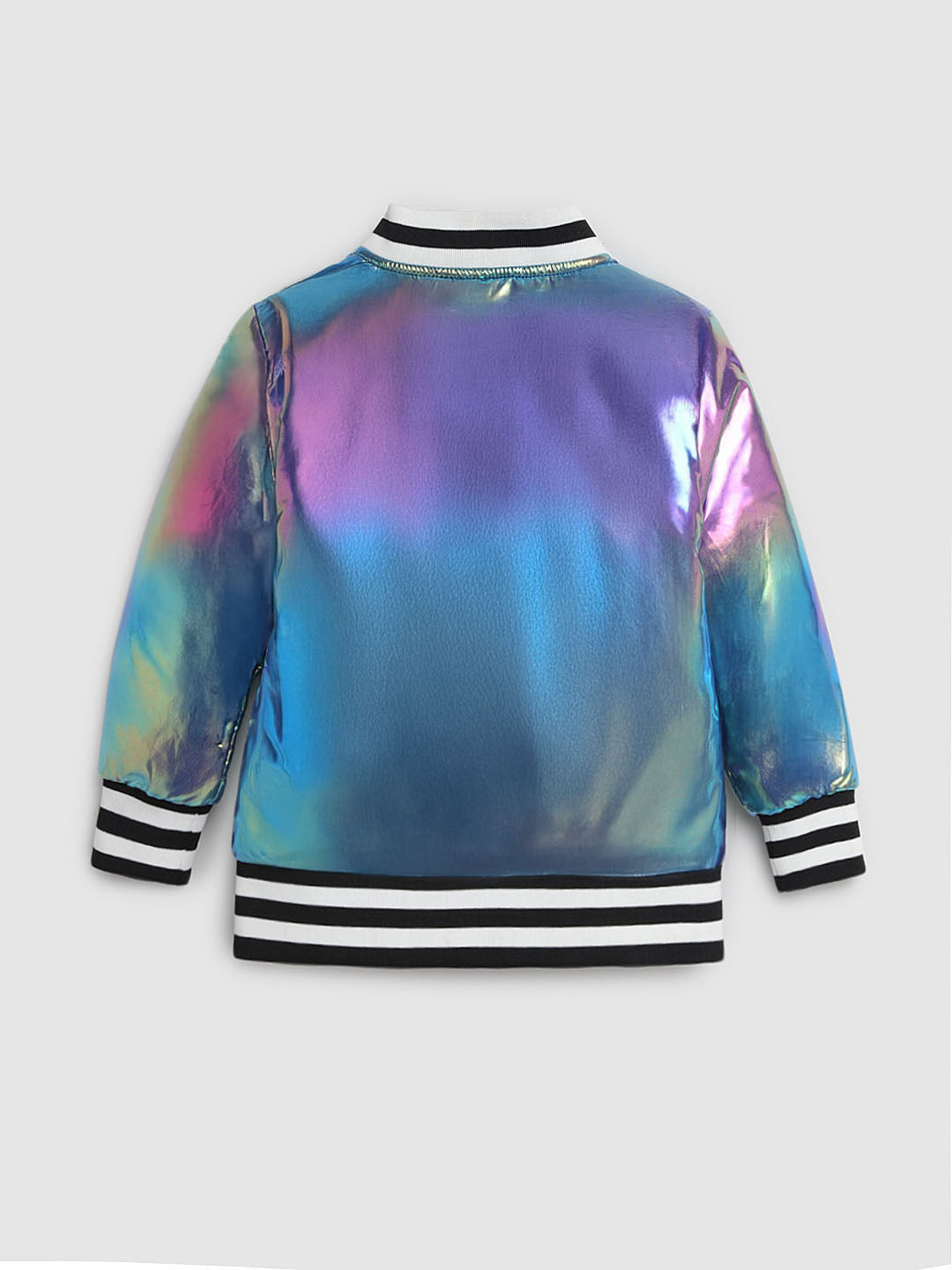 Metallic Bomber Jacket