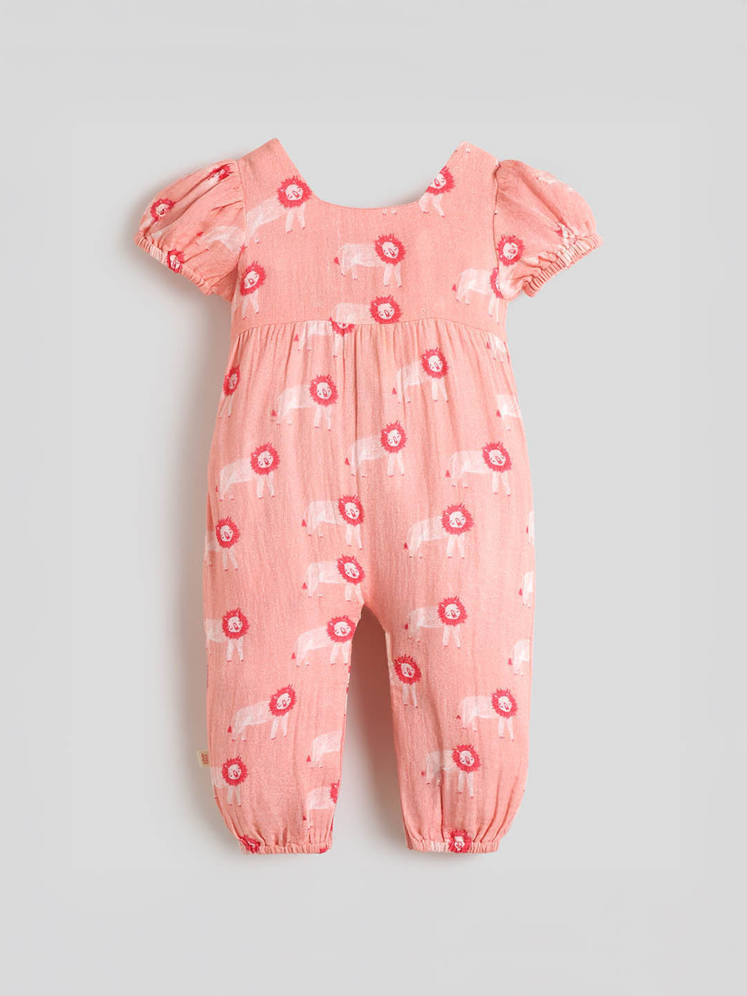 Sher Cotton Romper - Pink