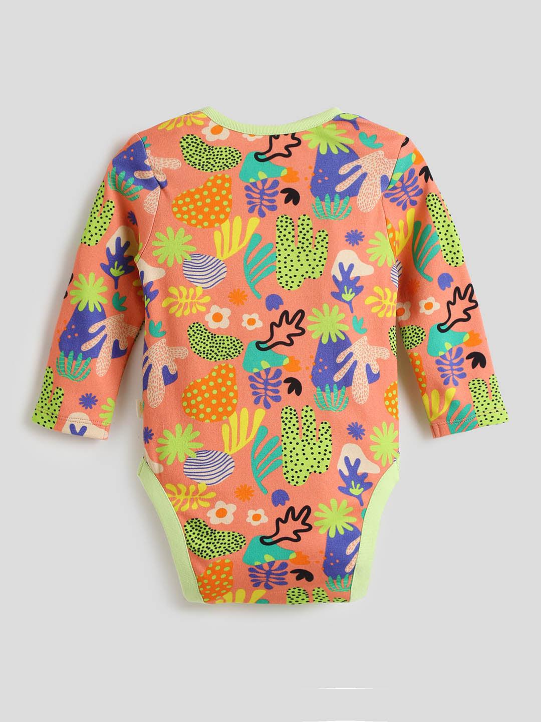 Flora Envelope Cotton Bodysuit