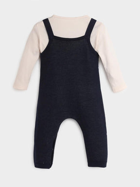 Space Explorers Cotton Dungaree with Tee