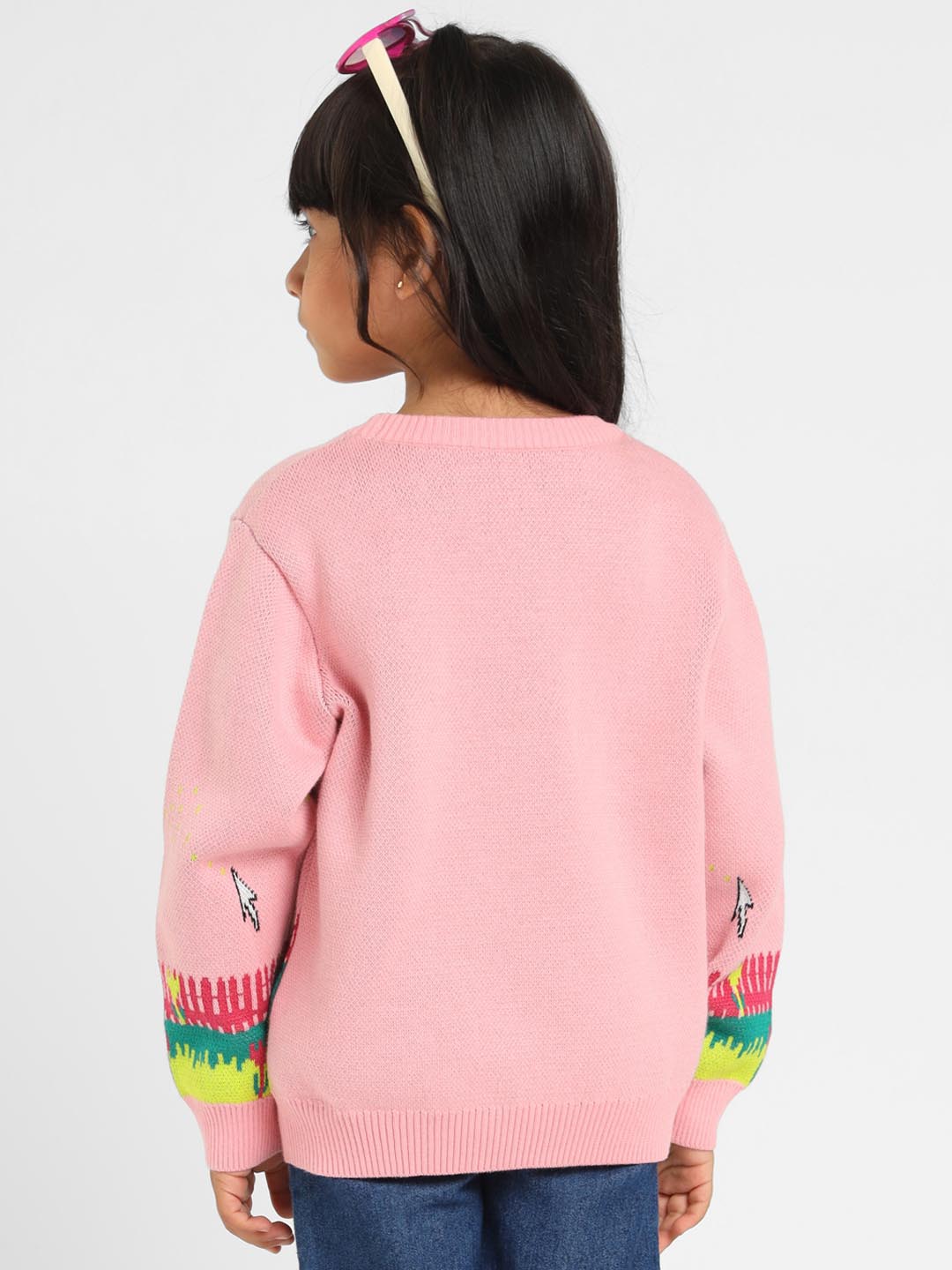 Farmland Printed Cotton Pullover Sweater