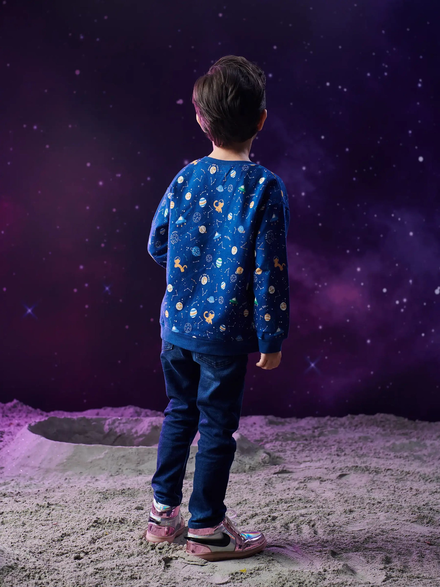 Outer Space Sweatshirt Somersault