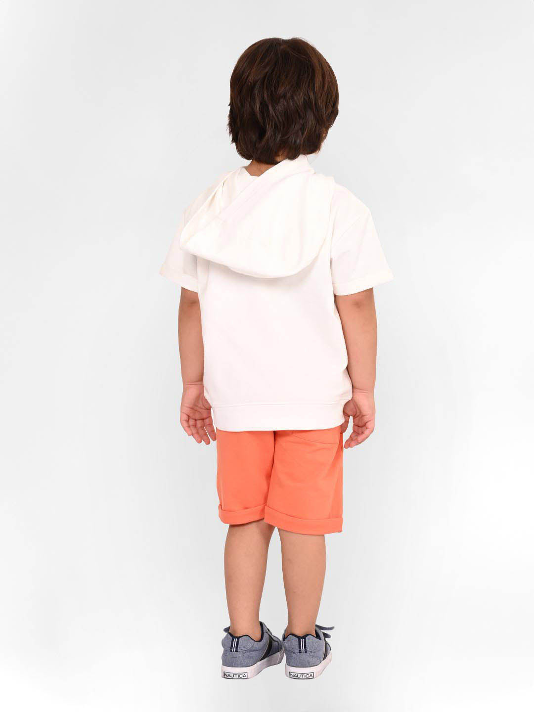 Go Travel Hooded Cotton Tee & Shorts Set