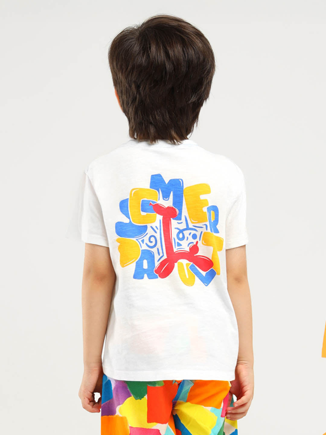 Happy Somersault Cotton Tee