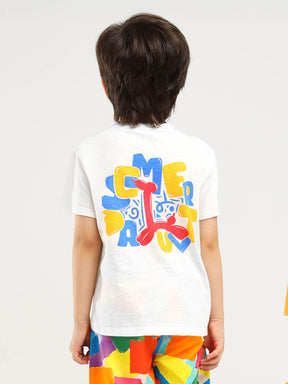 Happy Somersault Cotton Tee