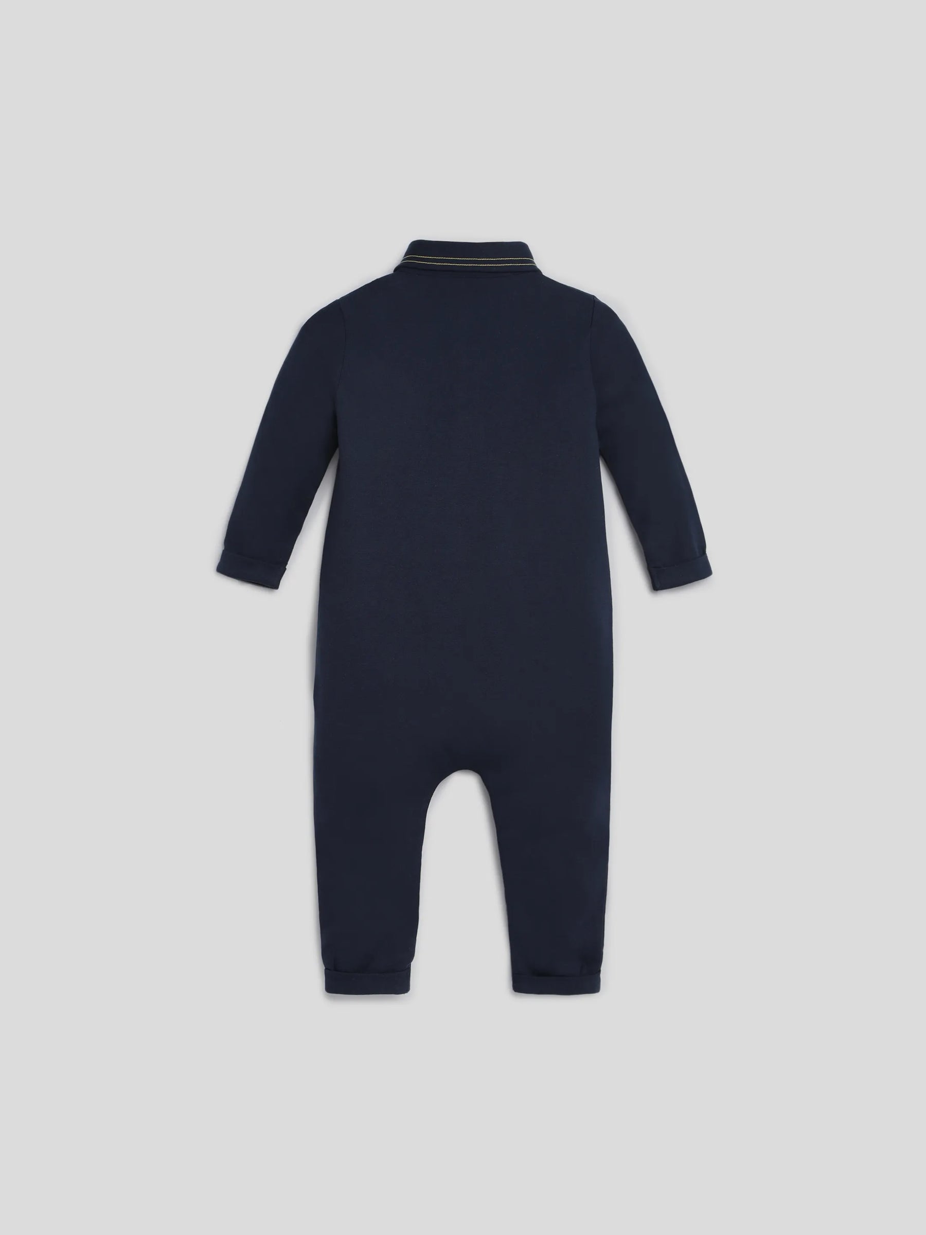 Navy Astronaut Polo Sleepsuit Somersault