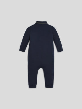 Navy Astronaut Polo Sleepsuit Somersault