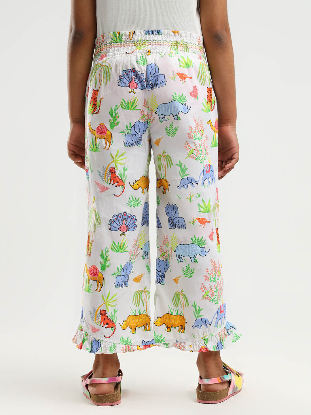 Fauna Paper bag Cotton Pants