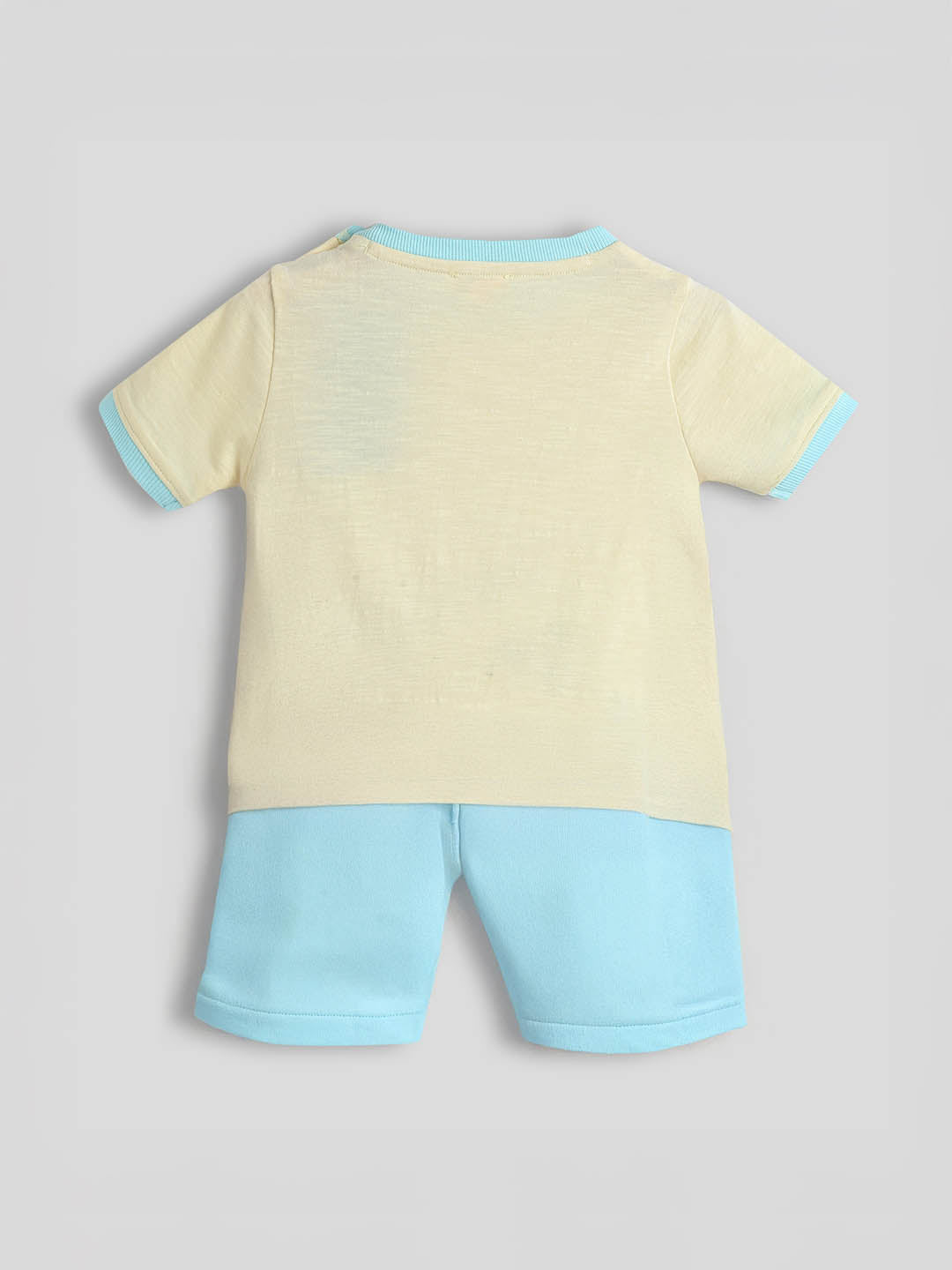 Travel Time Cotton Tee & Shorts Set