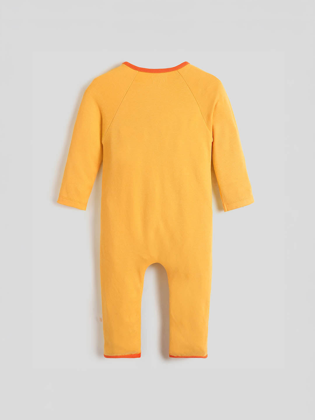 Happy Smile Embroidered Cotton Sleepsuit