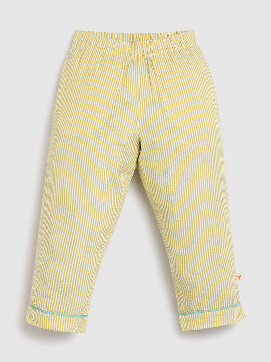 Buttercup Stripe Cotton Top & Pants Pyjama Set