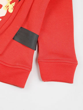 Red Fanny Bag Sweat & Joggers Set