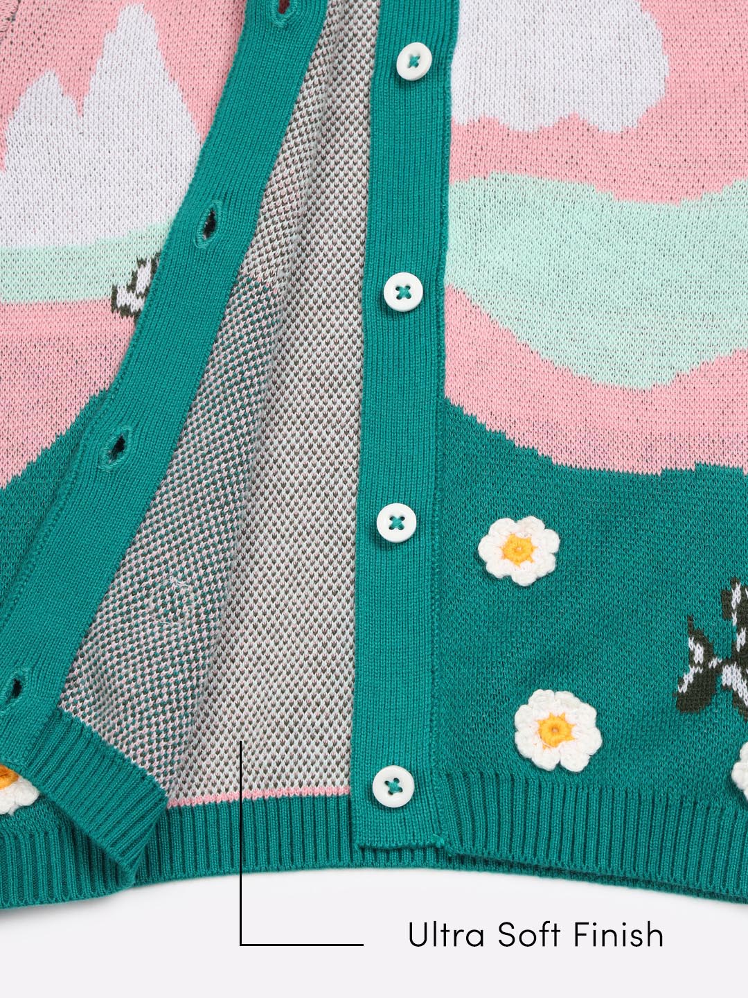 Field Day Printed Cotton Cardigan