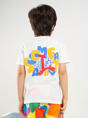 Happy Somersault Cotton Tee