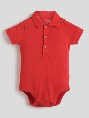 Red Polo Bodysuit