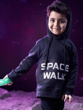 Space Walk Hooded Sweat