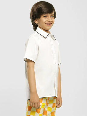 Santra Embroidered Cotton Shirt