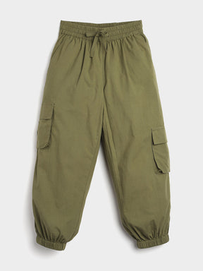 Green Cargo Joggers