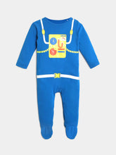 Blue Seatbelt Sleepsuit