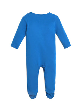 Blue Seatbelt Sleepsuit