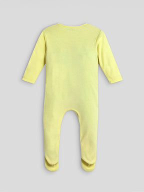 Jungle Friends Footed Cotton Sleepsuit