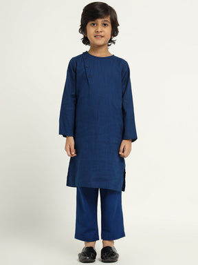 Happy Animal Kurta Set With Jacket