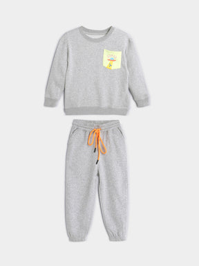 Grey Sweat & Joggers Set