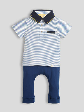 Polo Tee and Pants Set