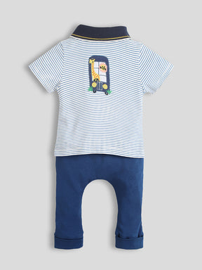 Polo Tee and Pants Set