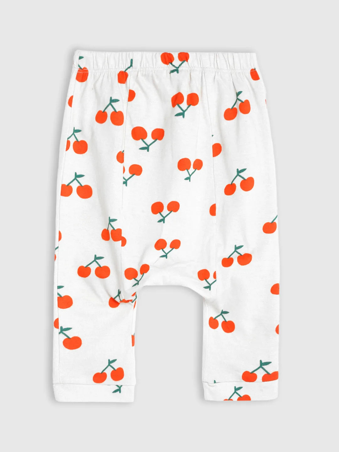 Happy Cherry Cotton Tee & Pants Set