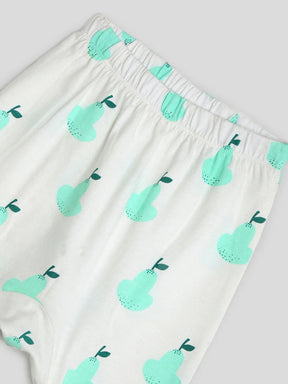 Happy Pear Cotton Tee & Pants Set