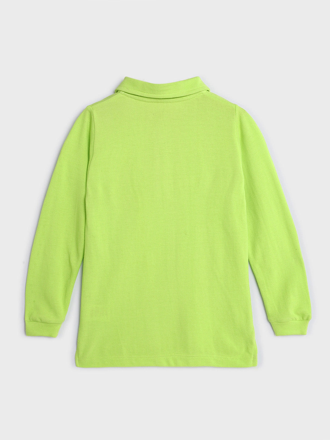 Neon Long Sleeves Polo