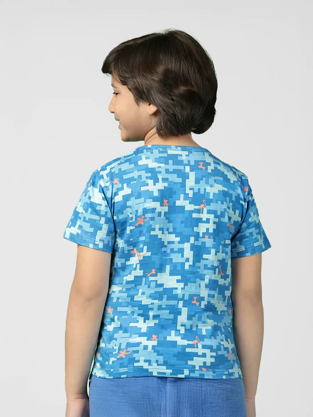 Happy Camouflage Cotton Tee