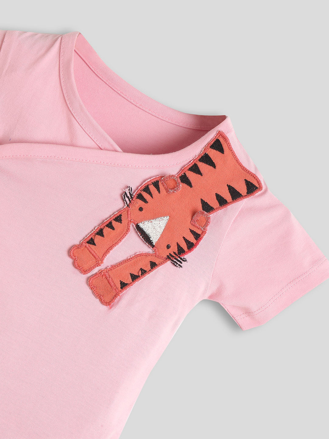 3D Tiger Wrapover Bodysuit