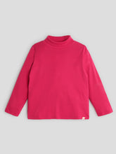 Pink Turtle Neck Tee