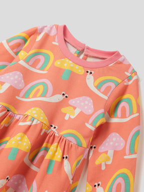 Rainbow Snail Dress Somersault