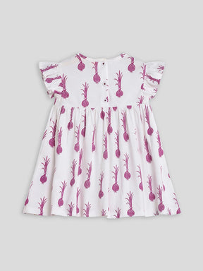 Turnip Cotton A-Line Dress