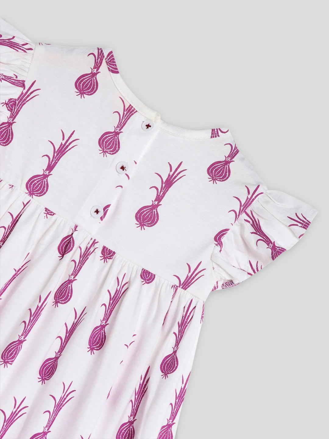 Turnip Cotton A-Line Dress