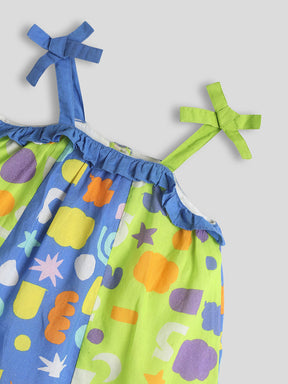 Shapes Dress with Bloomers